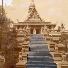 Kiállításfotó - Indokína épülete (Buddha pagoda), 1900. évi Párizsi Világkiállítás